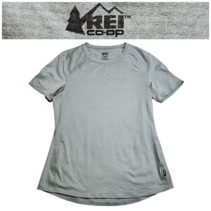 REI Co-Op Lightweight Base Layer Crew Top in Sage Sz Small